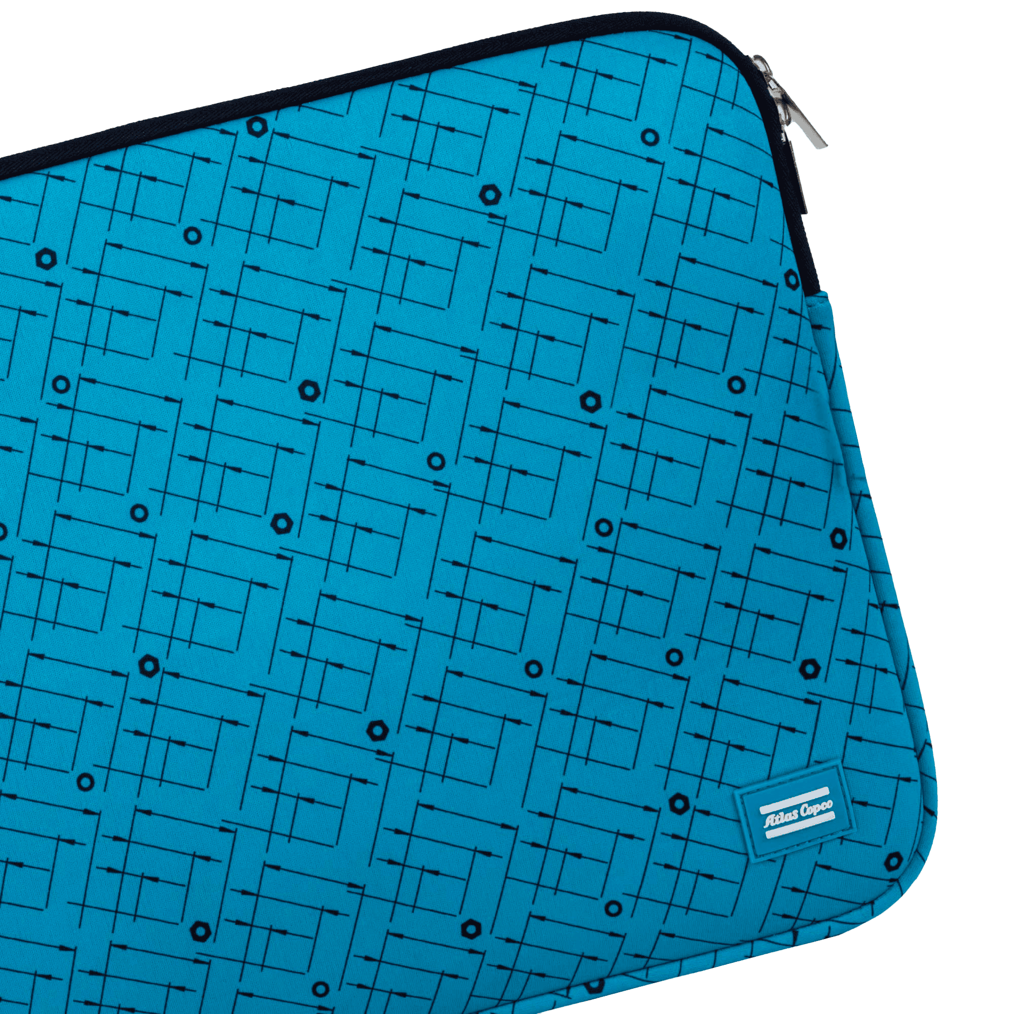 blue laptop bag