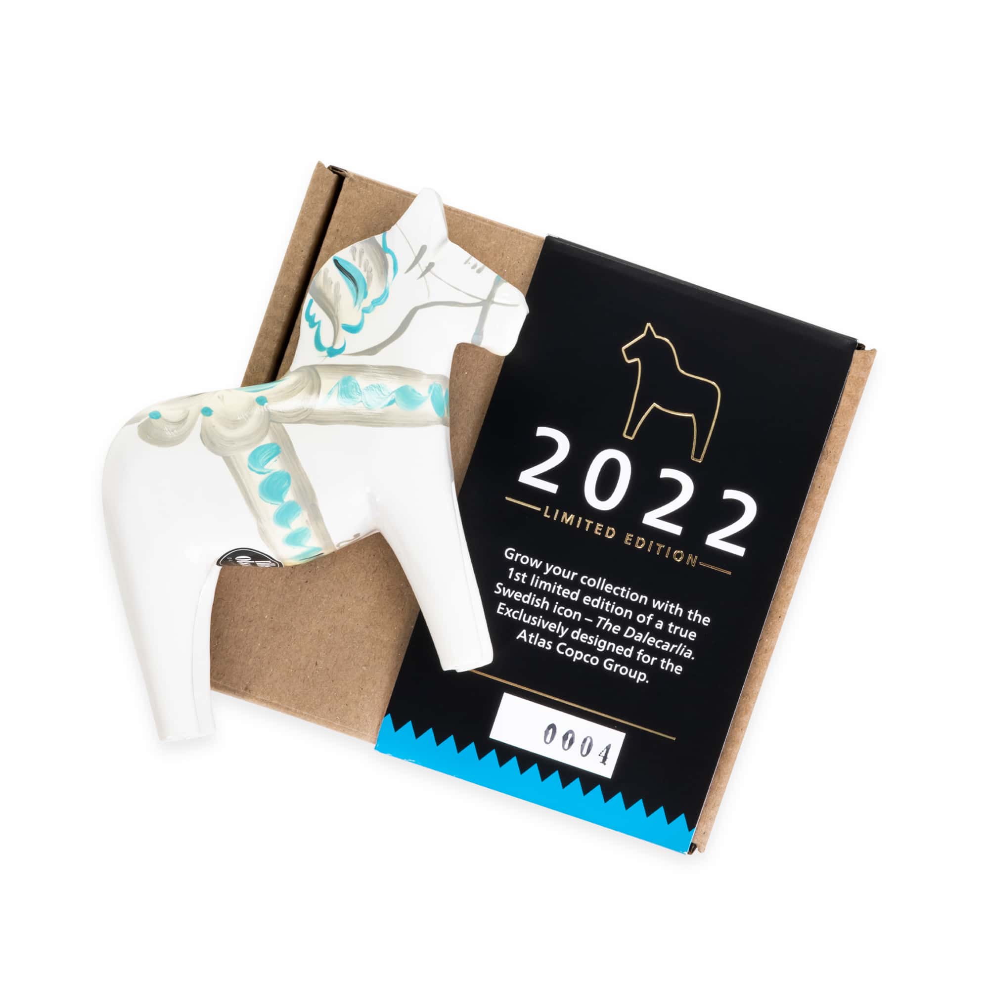 dalecarlia in white and box