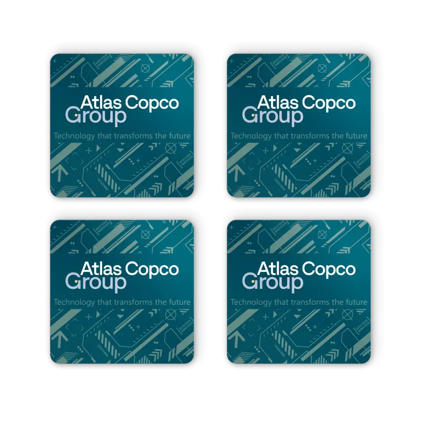 teal atlas copco group stickers